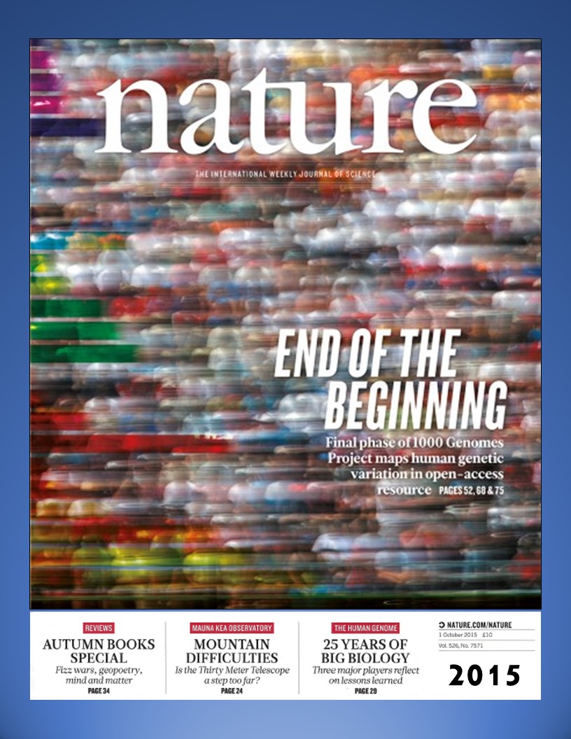Nature 2015 Cover